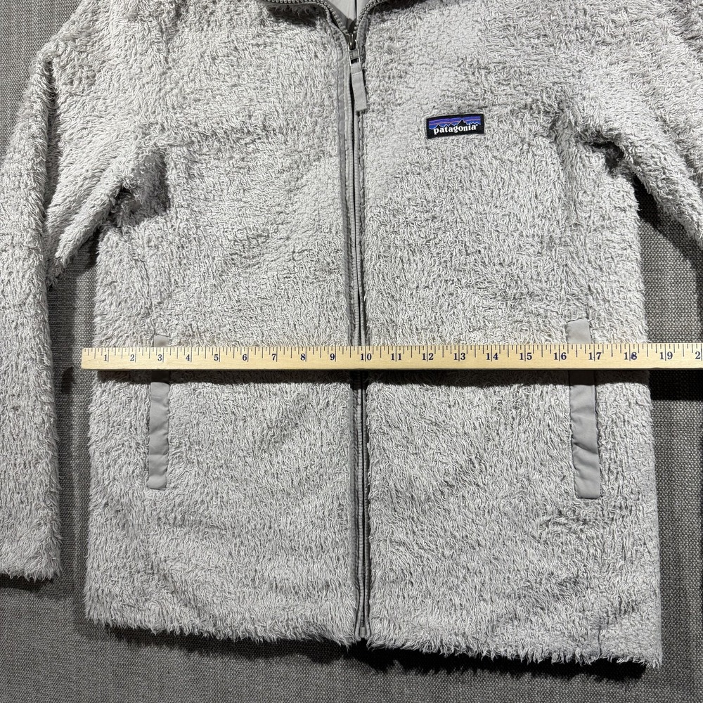 Patagonia Los Gatos Jacket Womens Small Gray Fleece Full Zip Pockets Outdoor - Picture 4 of 6